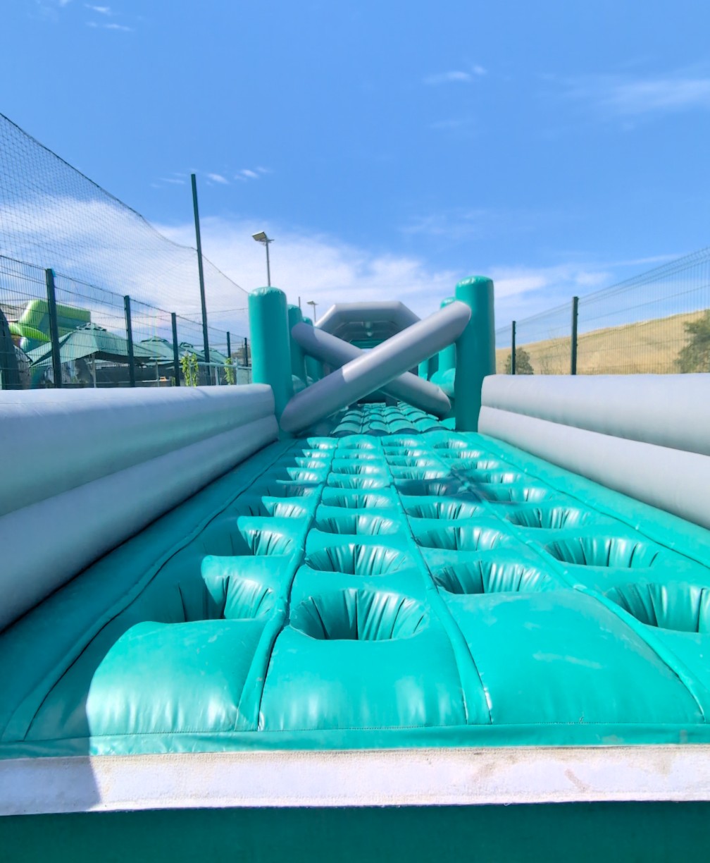 DinaDash inflatable obstacle course